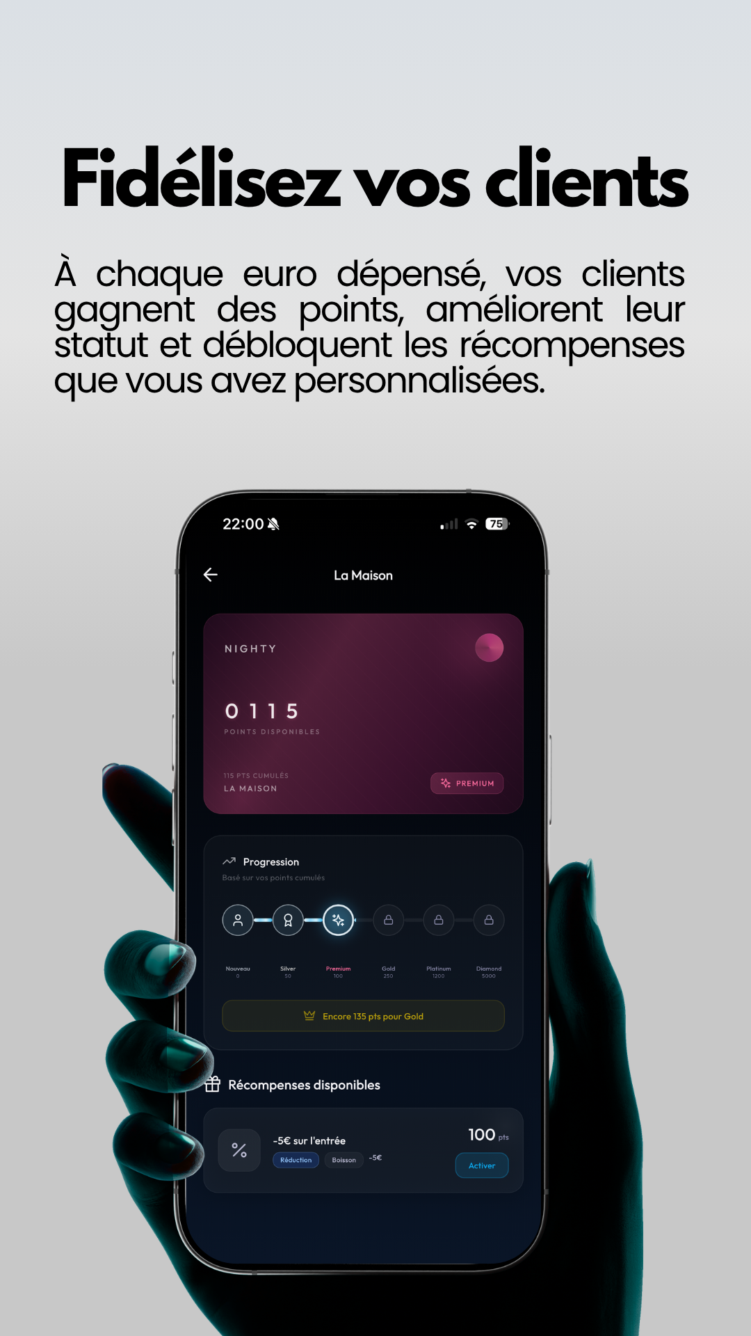 Le programme de fidélité Nighty pour les clients